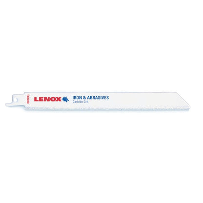 Diamond™ Carbide Grit Reciprocating Saw Blade, 8 in L, 24 tpi, 0.04 in THK, 2-Pack