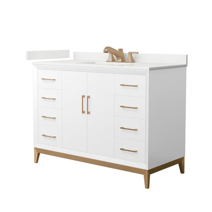 Amici Single Bathroom Vanity - 48W x 35.25H x 22D