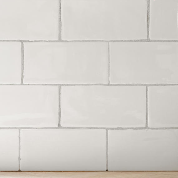 Artigiano Italian Alps Rectangle, Undulated 3X6 Glossy