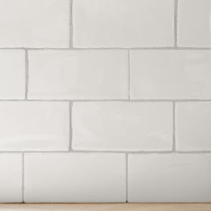 Artigiano Italian Alps Rectangle, Undulated 3X6 Glossy