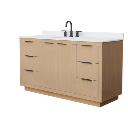 Maroni Single Bathroom Vanity - 60W x 33.75H x 22D