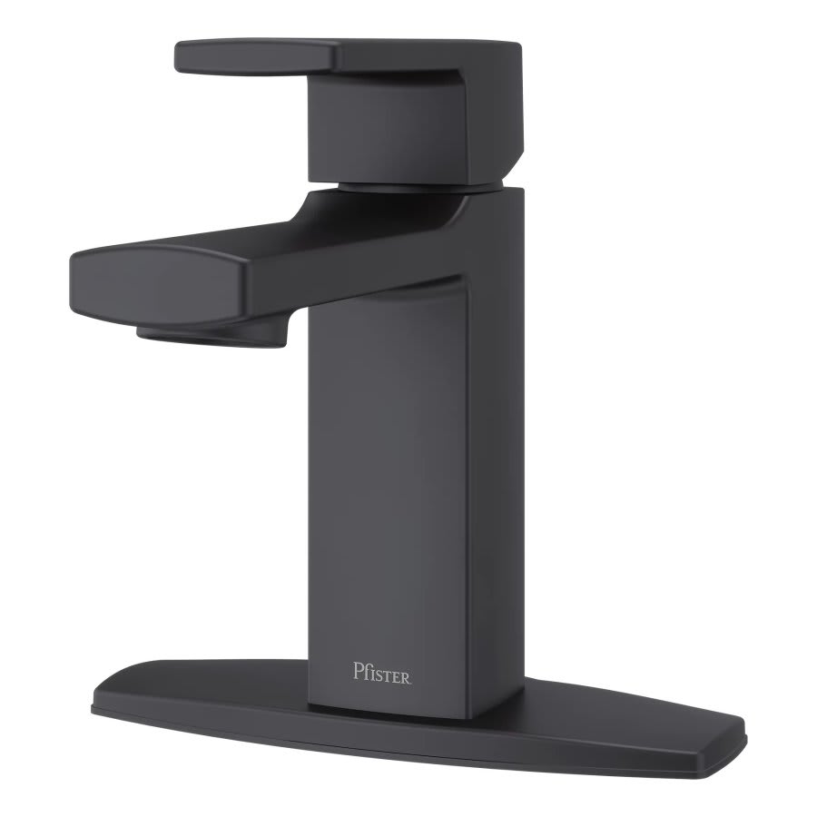 Deckard™ Single Hole Lavatory Faucet, 1 Handle, 1-Hole, 1.2 gpm, Matte Black