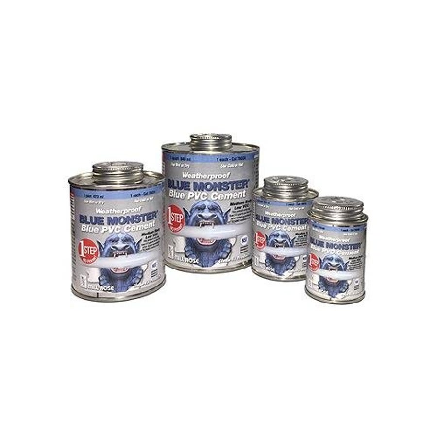 Medium Body Cement, 1 qt, Blue, For PVC