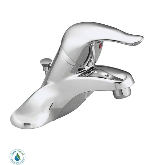 Single Handle Centerset Bathroom Faucet from the Chateau Collection (Valve Included)