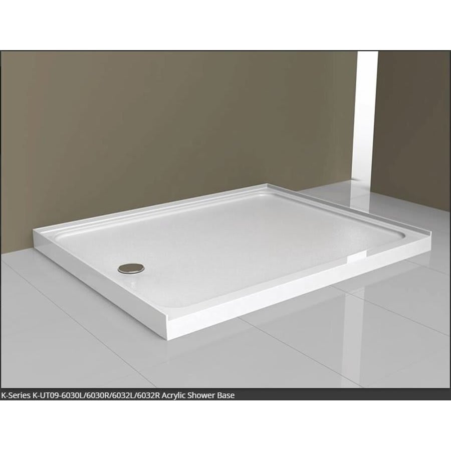 Shower Tray/Base, Acrylic, White