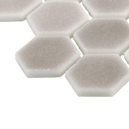 Uptown Glass Matte Frst Moka Hexagon 1X1 Matte
