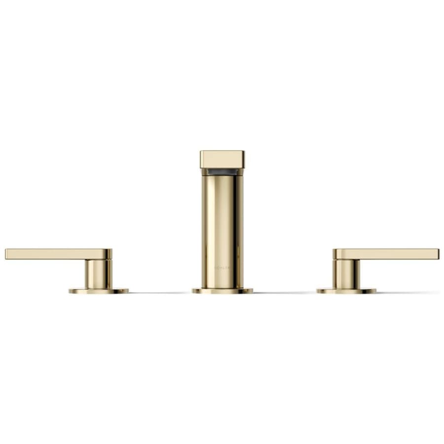 Composed Widespread Bathroom Faucet with Lever Handles - Pop Up Included