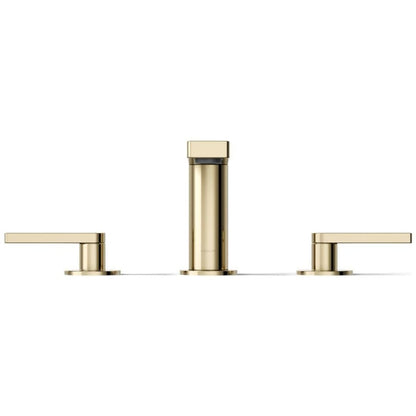 Composed Widespread Bathroom Faucet with Lever Handles - Pop Up Included
