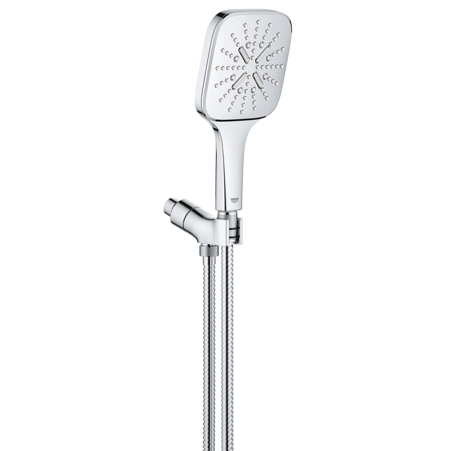 Rainshower 1.75 GPM Multi Function Hand Shower with StarLight, DreamSpray, EcoSpray and Speed Clean - Includes Hose