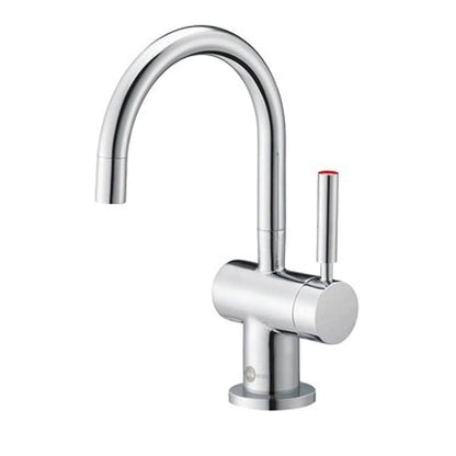 Modern Water Dispenser, Lever Handle, Polished Chrome