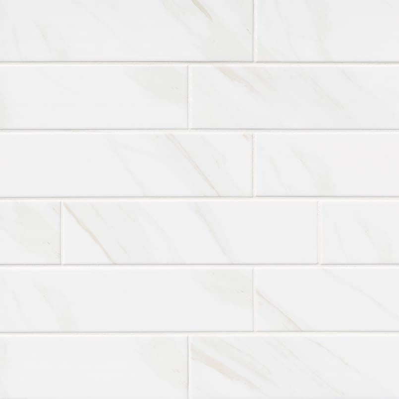 Classique Calacatta Subway Tile With Bullnose