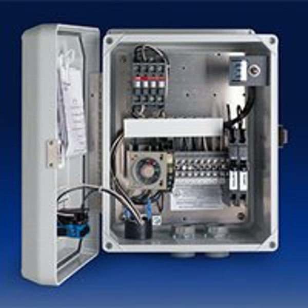 Simplex Control Panel, 120V/240V, With Elapsed Time Meter, Event Counter