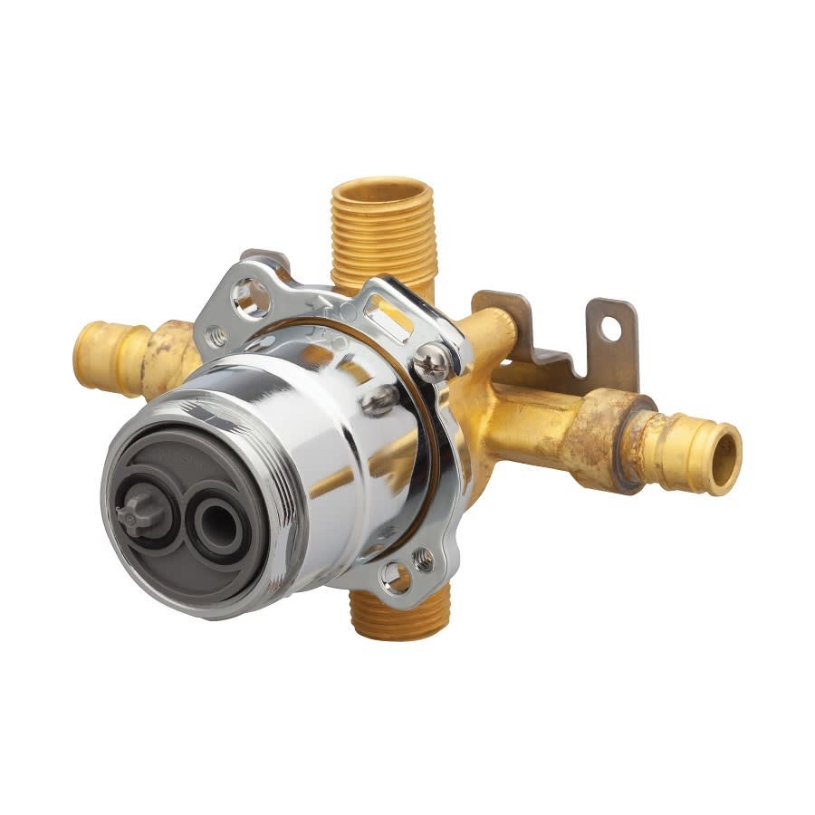 Horizontal Input Tub and Shower Valve