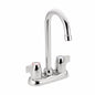 Chateau® Bar Faucet, Deck Mount, ADA, 2 Blade Handle, 2-Hole, Polished Chrome