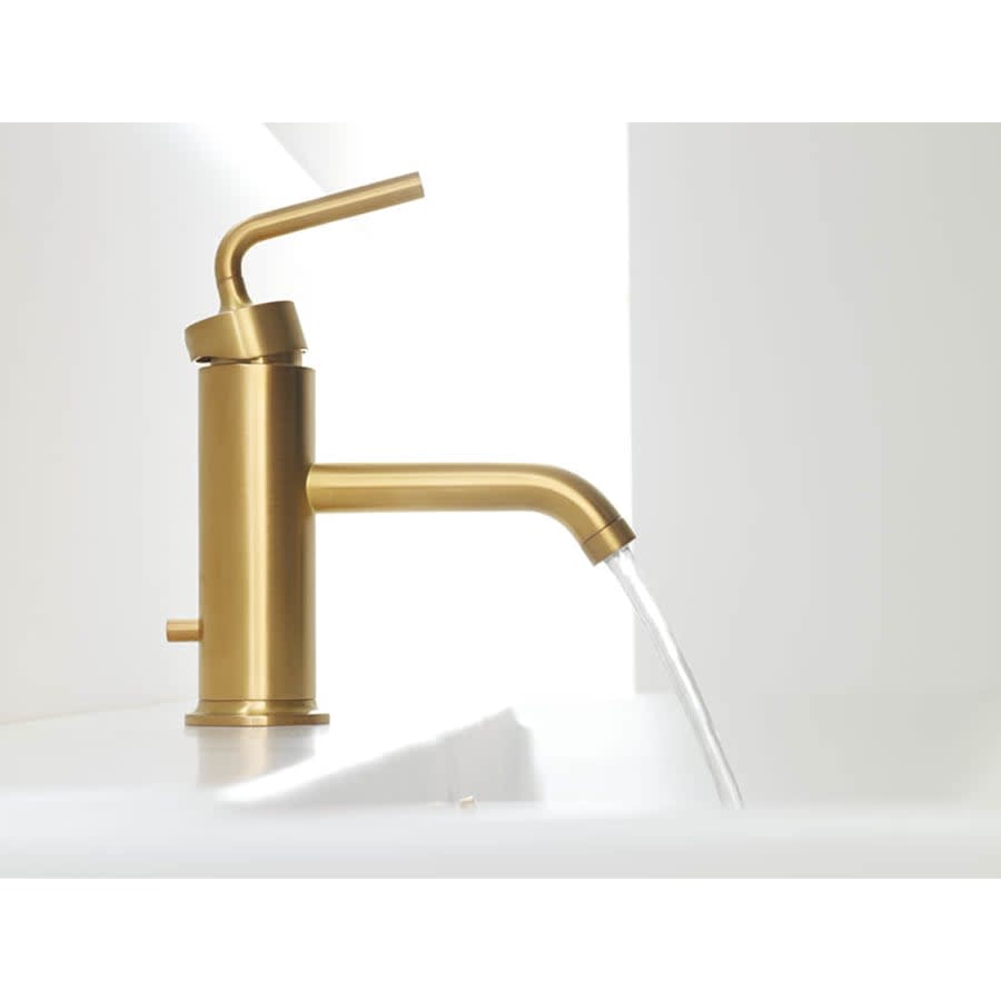 Purist 1.2 GPM Single Hole Bathroom Faucet with Pop-Up Drain Assembly