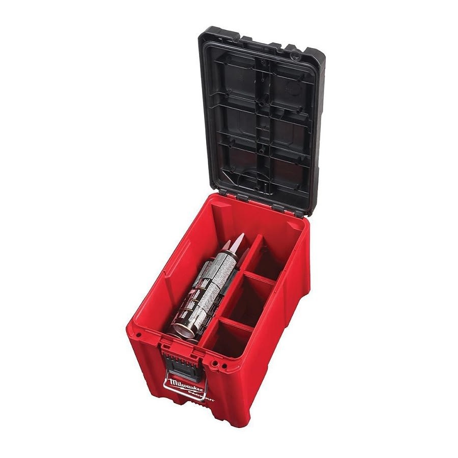 PACKOUT™ Compact Tool Box, ABS, Black/Red