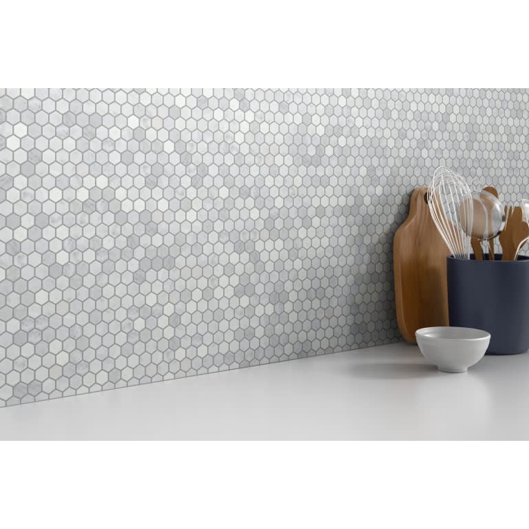 BIANCO GIOIA HN 1" HEX MO1212