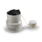 HubSett™ Horizontal Test Coupling, For Use With PVC/ABS Pipe, 3 in Hub x Spigot, PVC