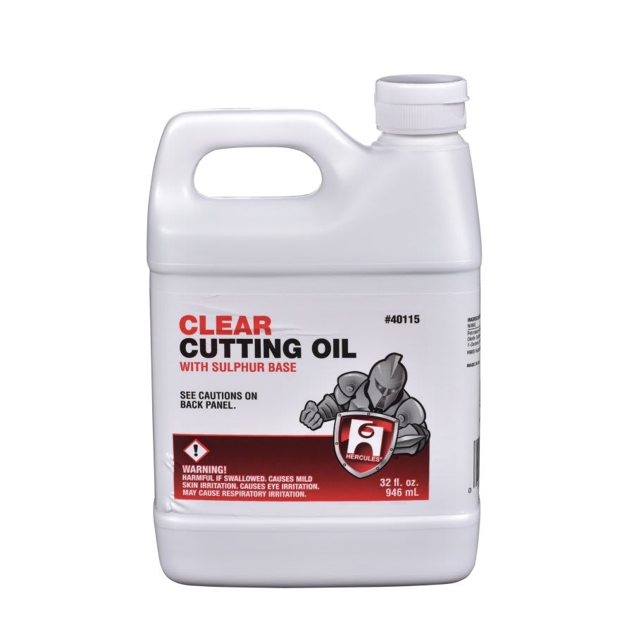 32 oz Cutting Oil, Clear