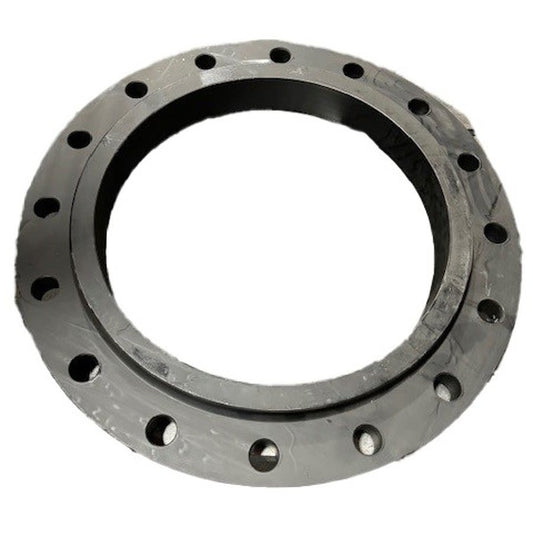 Flat Face Flange, 10 in, Slip On, 16 in OD, 12 Bolt Holes, 150 lb, Carbon Steel