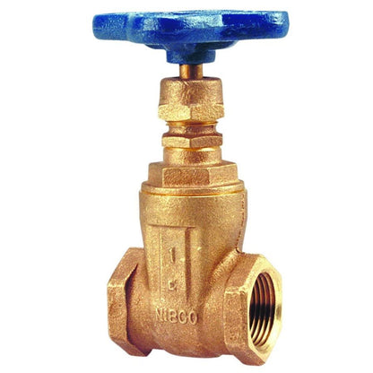 113 Non-Rising Stem Gate Valve, 1 in, FNPT, Bronze