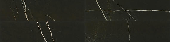Marble Attache Nero Rectangle 24X48 Matte