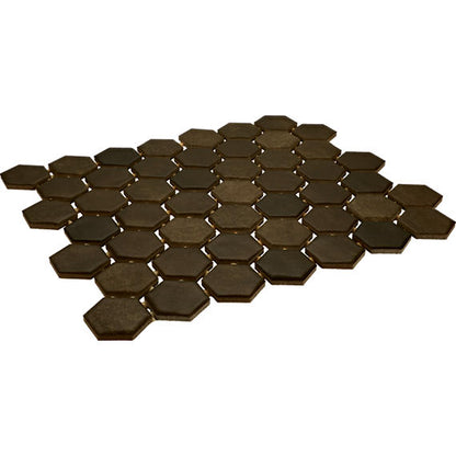 Studio Haven Espresso Square, Handcrafted 4X4 Glossy