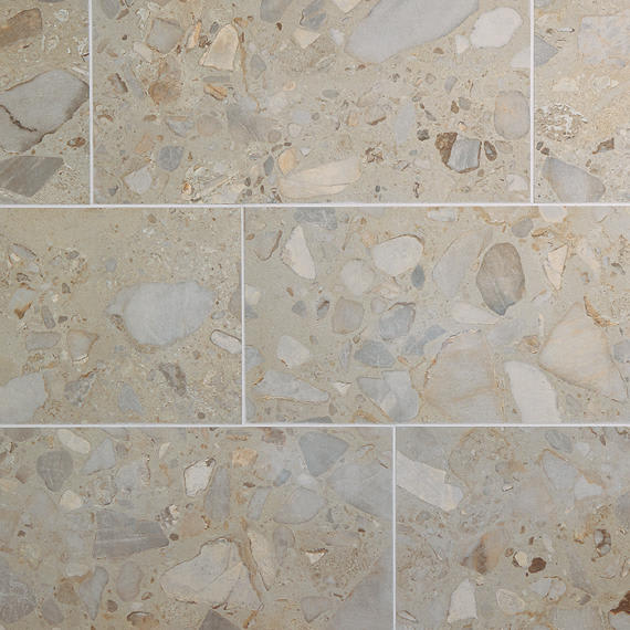 Sand and Stone Tundra Square, Stone 24X24 Matte