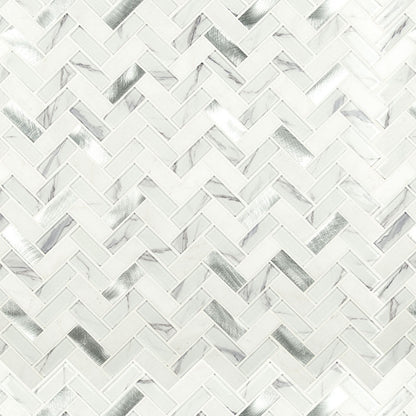 Bytle Bianco Herringbone 6mm