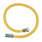 Gas Flex, 1/2 in ID, 3/4 in, FNPT x MNPT, 36 in L
