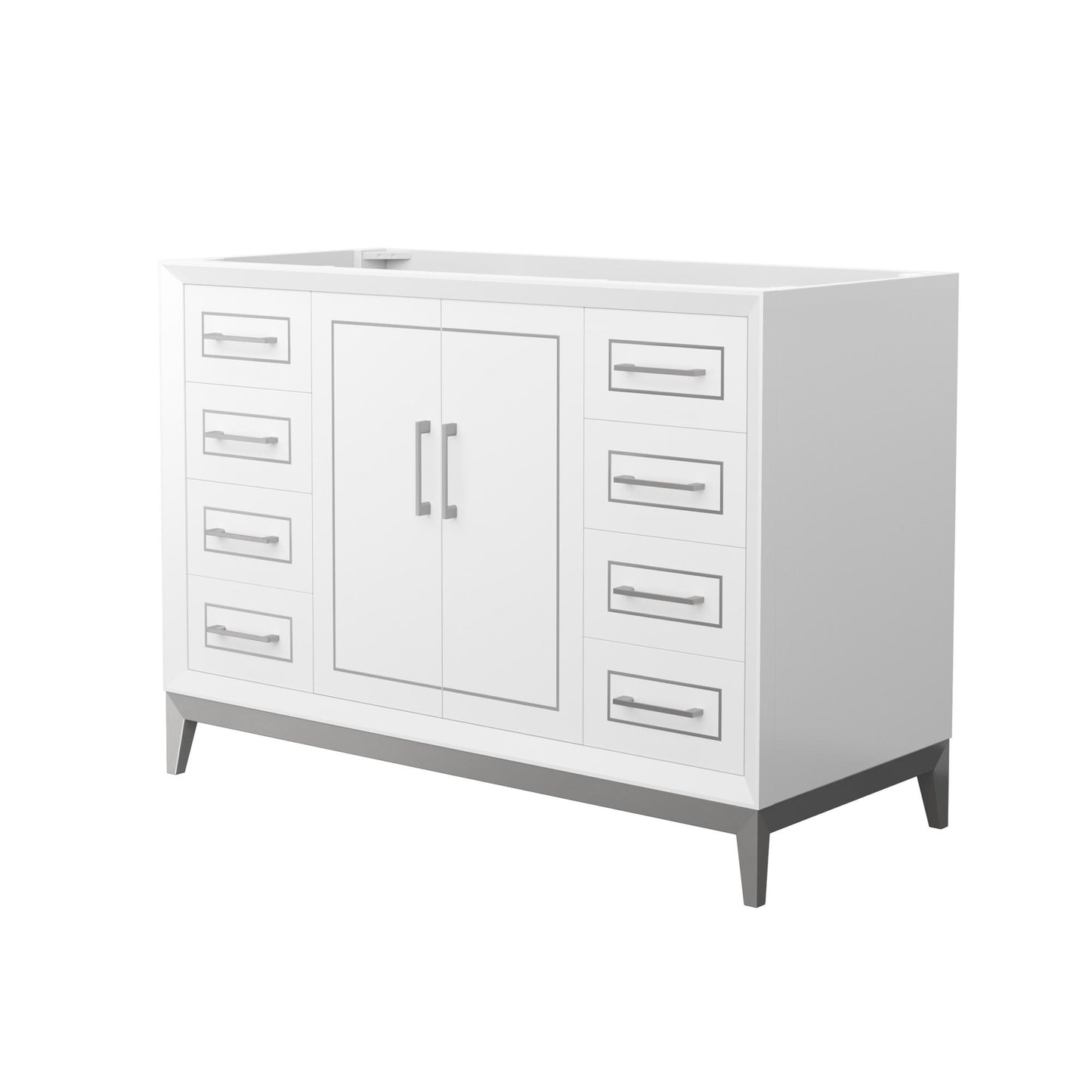 Marlena Single Bathroom Vanity - 47.75W x 34.5H x 21.75D