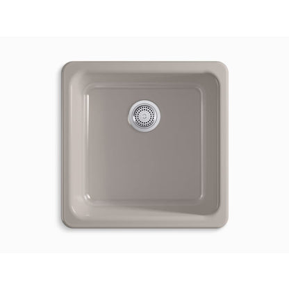 Iron/Tones 20-7/8" Undermount Single Basin Enameled Cast Iron Bar Sink