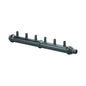 4-Port Manifold, 3/4 x 1/2 in, Poly