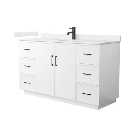 Elan Single Bathroom Vanity with Toe Kick - 60W x 35H x 22D