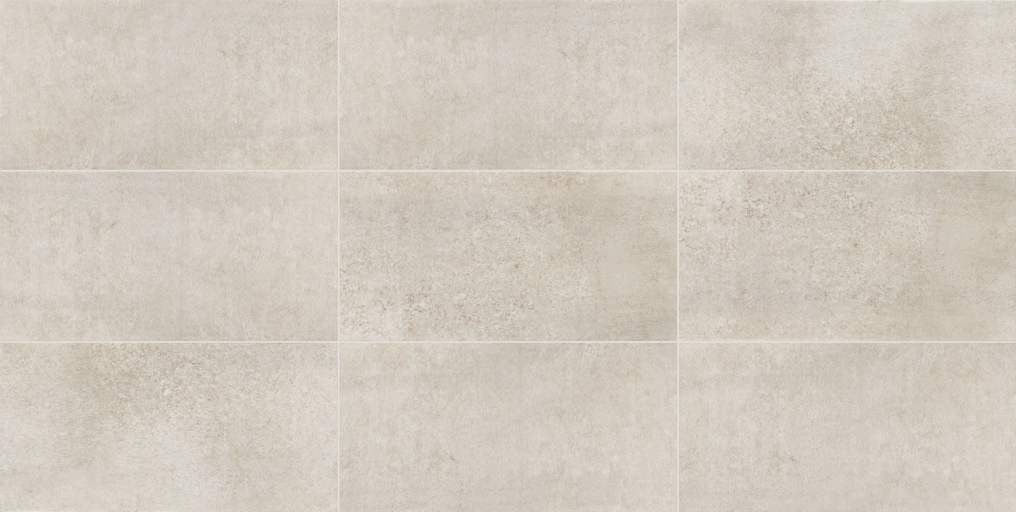Reminiscent Memento White Rectangle 12X24 Matte