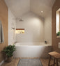 Grayley Alcove Bathtub - 66W x 22H x 36D