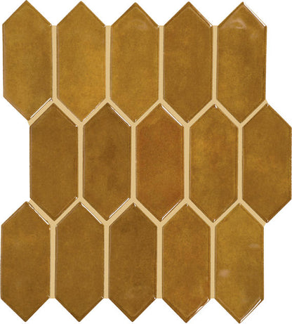 Studio Haven Honey Square, Handcrafted 4X4 Glossy