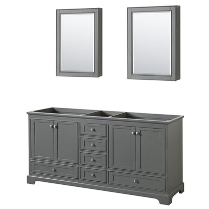 Deborah Double Bathroom Vanity - 71W x 34.25H x 21.5D