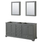 Deborah Double Bathroom Vanity - 71W x 34.25H x 21.5D