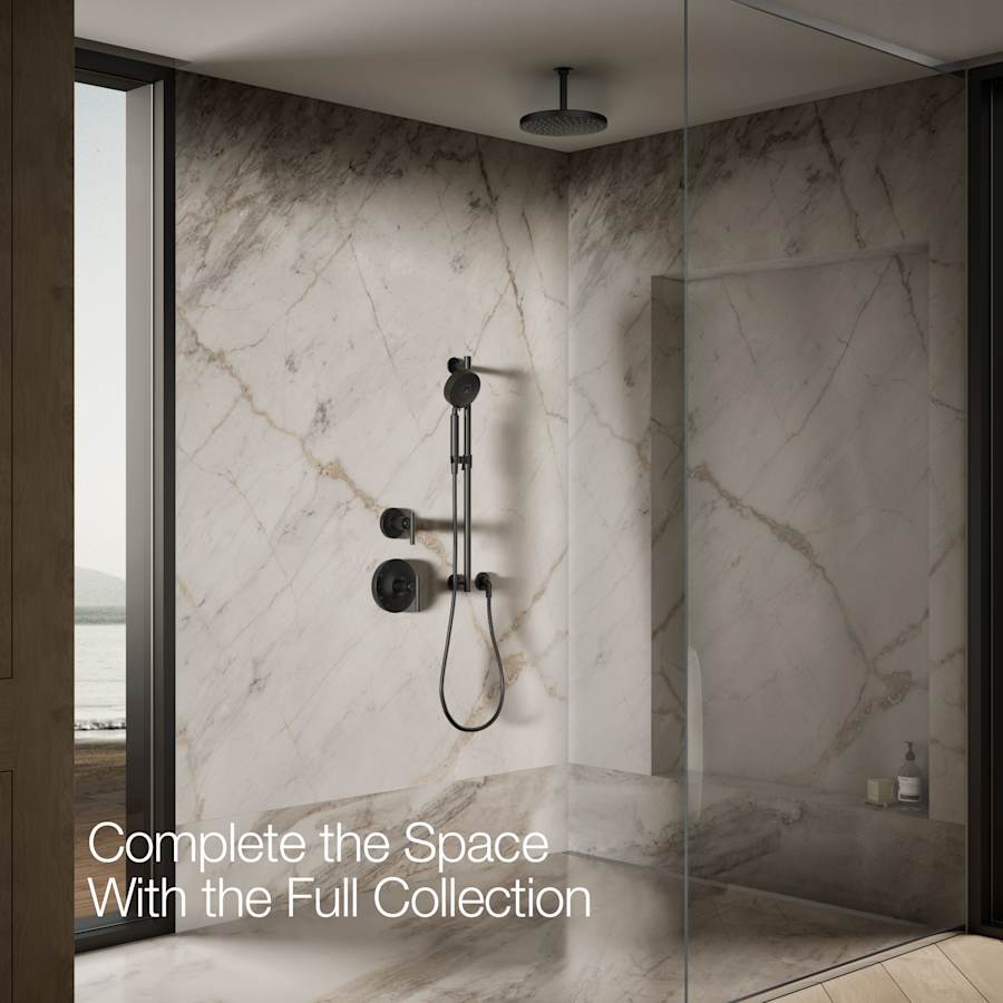 Awaken Round 10" Single Function 1.75 GPM Rainhead with MasterClean Sprayface