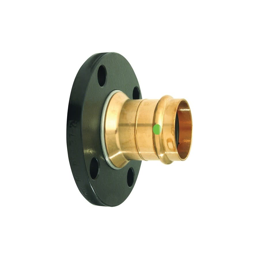 Flange, 1-1/4 in, Press x Bolt Pattern, Bronze