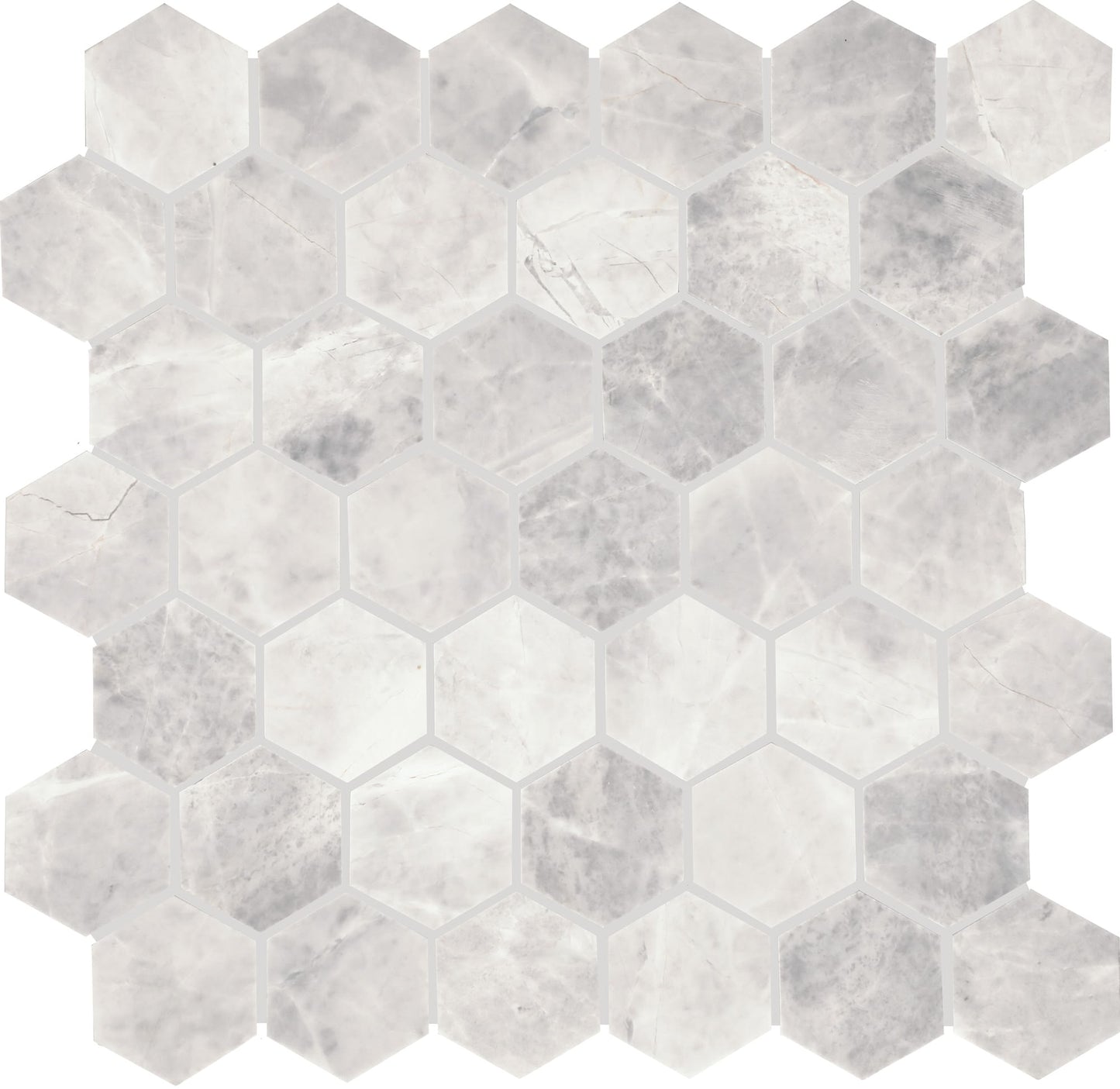 Eclessia Marble Cristallo Circle 6X6 Polished