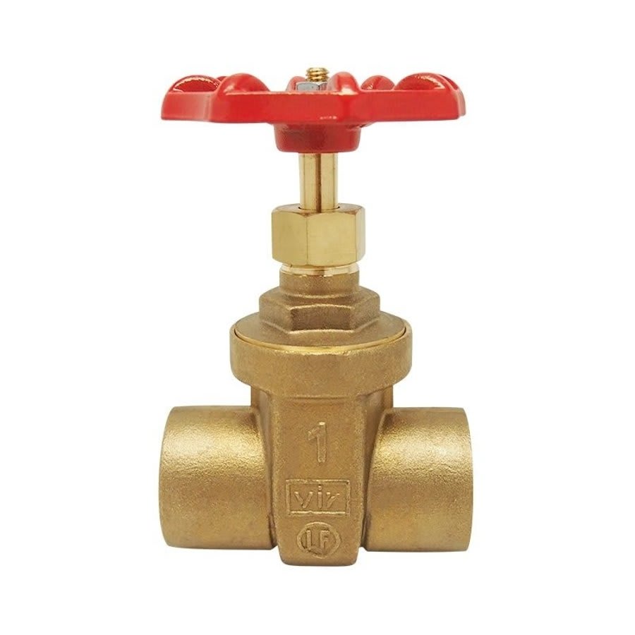 207AB Non-Rising Stem Gate Valve, 1-1/4 in, C, Brass