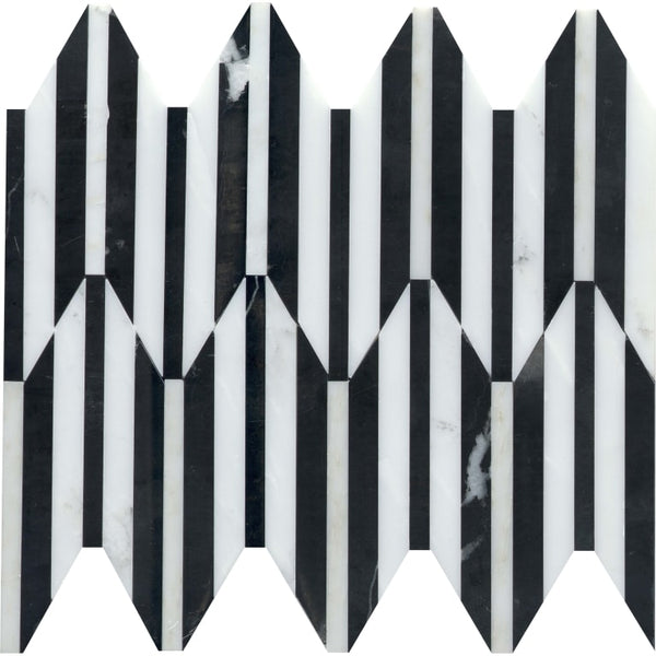 BIZOU WHITE/BLACK PL PEAK/MO