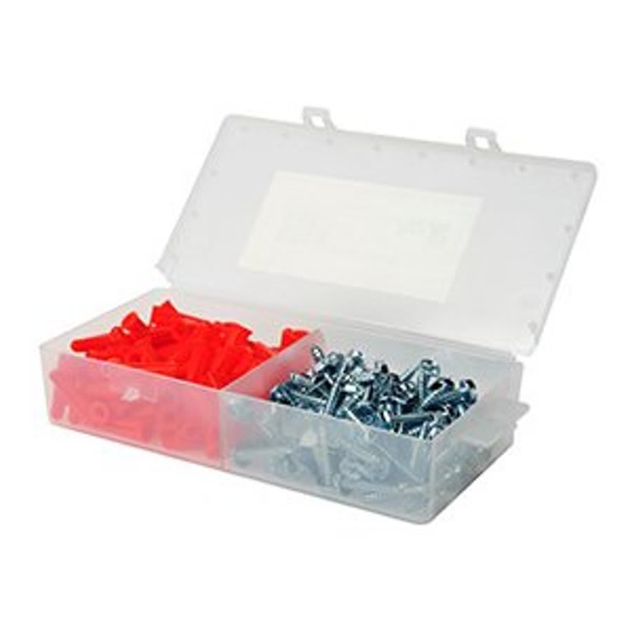 Screw Anchor Kit, #10 , Electrogalvanized