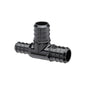 QickSert CR® Tee, 3/4 x 1/2 x 3/4 in, Crimp PEX, Poly
