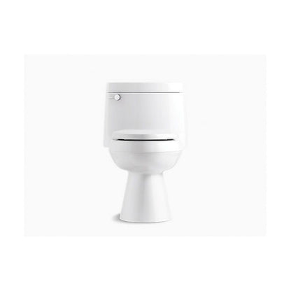 Cimarron® One Piece Toilet, Floor Mount, 12 in Rough, ADA, Elongated Bowl, Left Hand Lever, 1.28 gpf, White