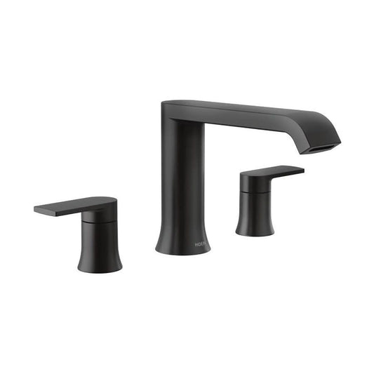 Genta™ Tub Faucet Trim, ADA, Deck Mount, Matte Black