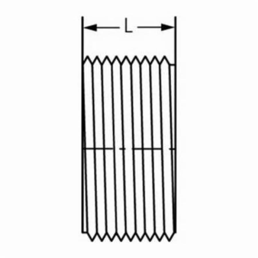 Cleanout Plug, 6 in, MNPT (Flush Style), DWV, PVC