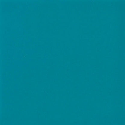Color Wheel Classic Ocean Blue Square 6X6 Glossy
